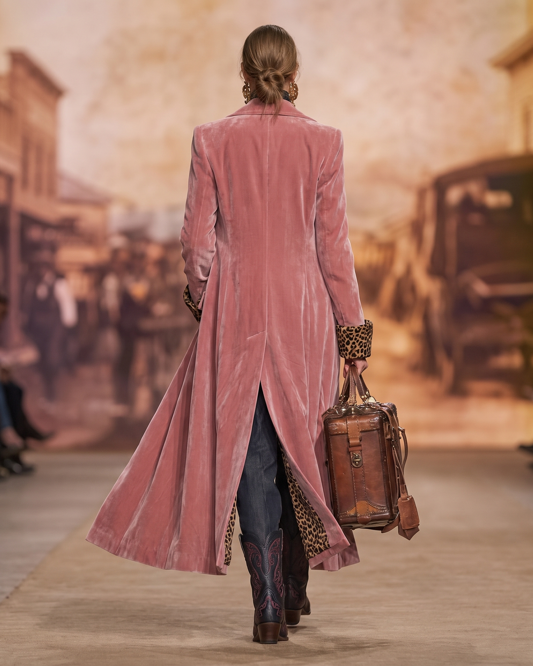 Adalie - Soft-Touch Long Tailored Coat