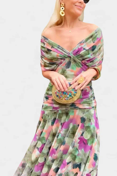 Myna - Elegant Casual Midi Dress