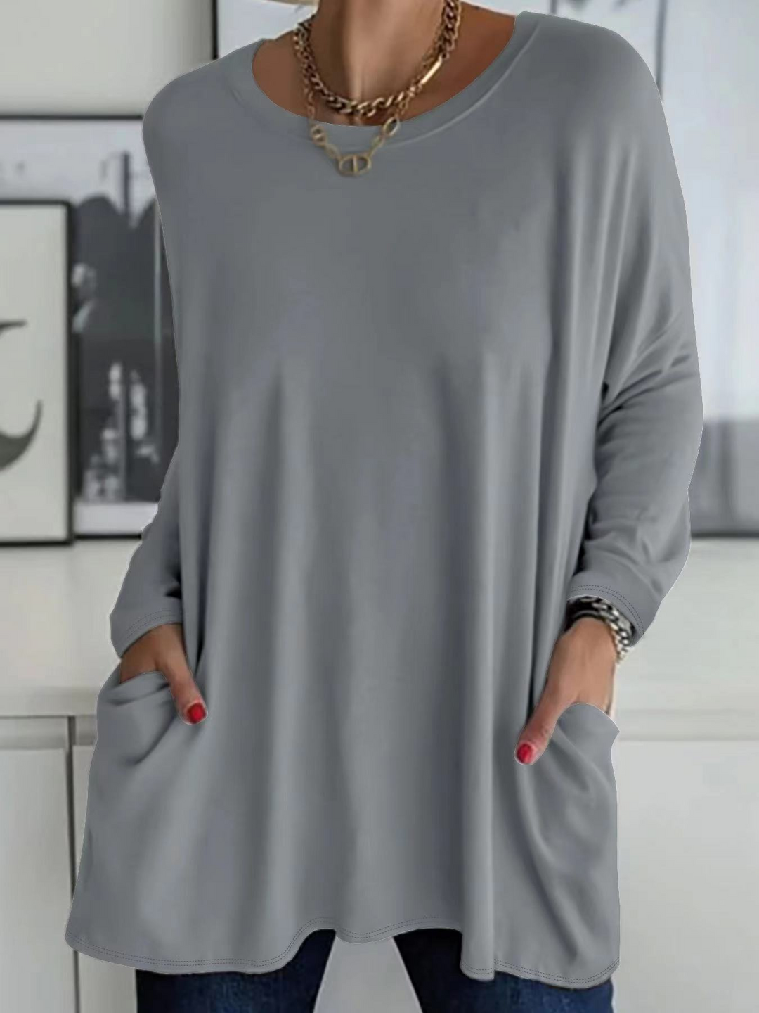 Orlanara - Stylish Casual Tunic Top