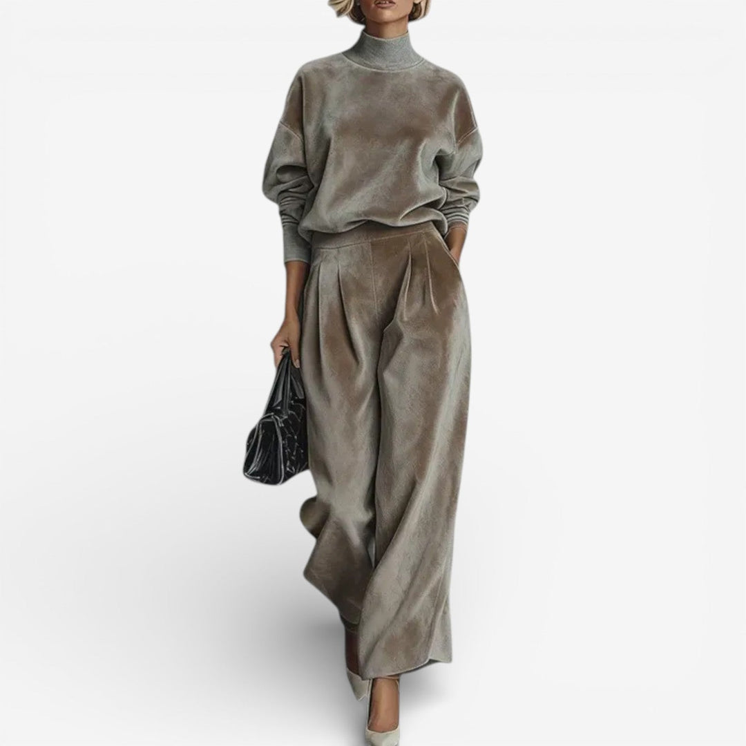 Rina - Stylish Casual Two Piece Set