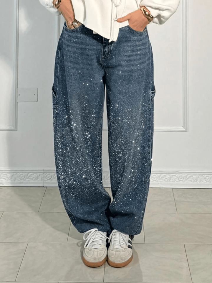 Ava - Premium Balloon Carpenter Jeans
