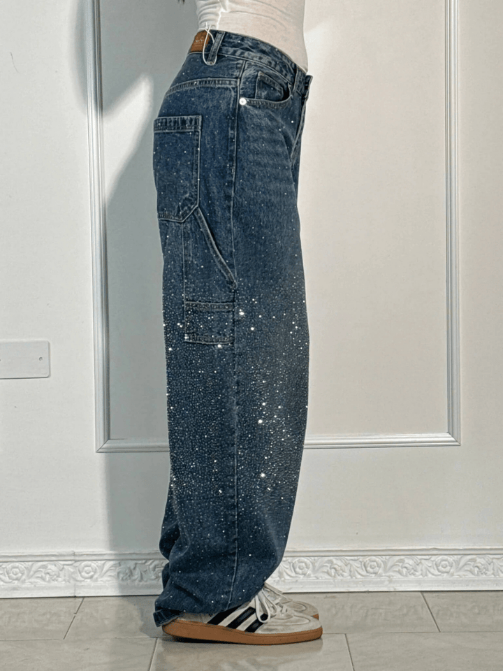 Ava - Premium Balloon Carpenter Jeans