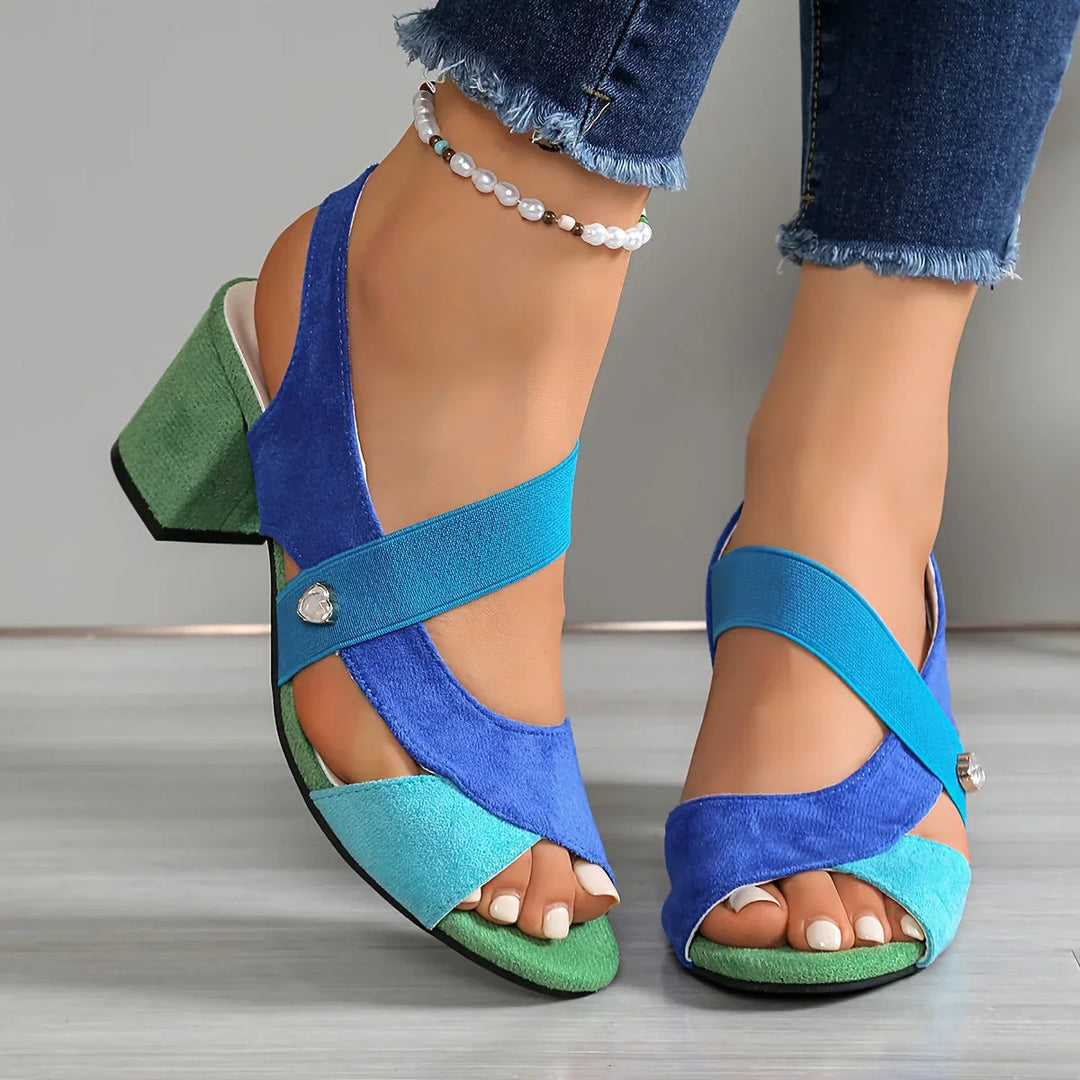 Lurene - Cushioned Block Heels
