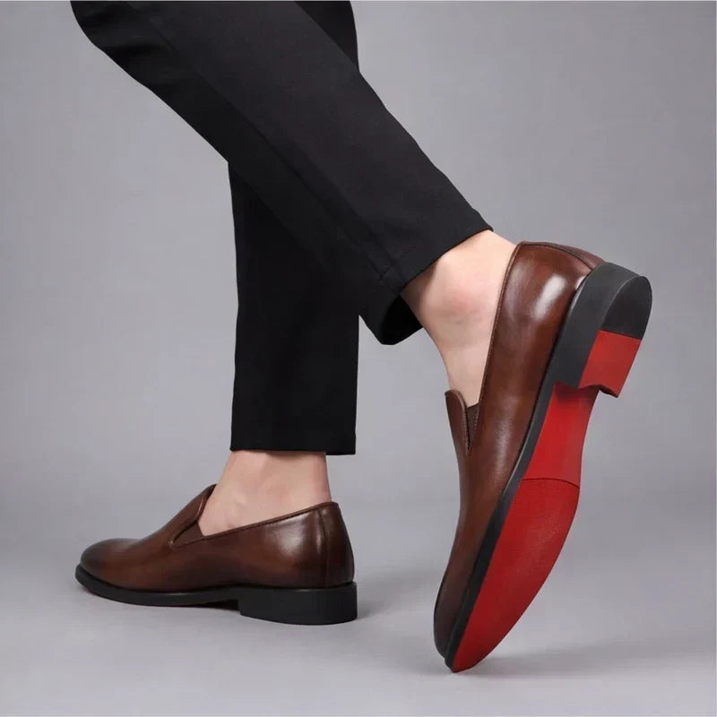 Dougie - Red-Sole Loafers