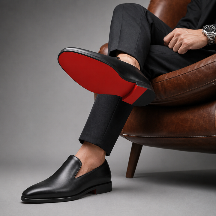 Dougie - Red-Sole Loafers