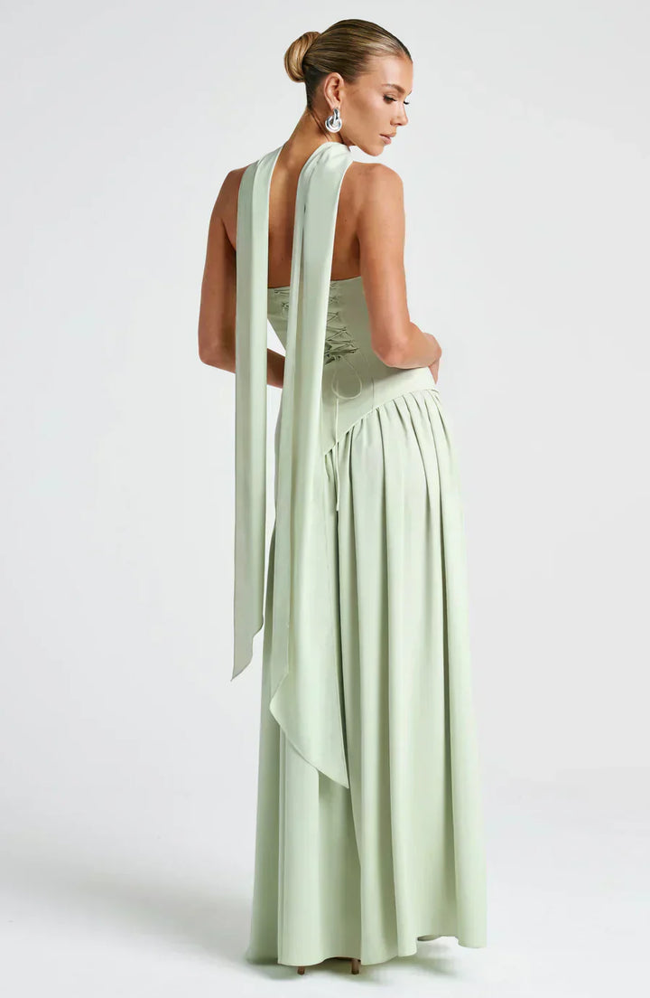 Rynellea - Elegant Strapless Evening Dress