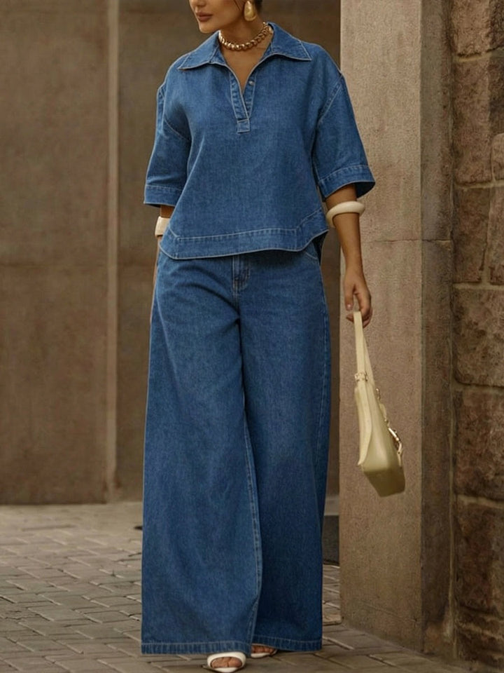 Mia - Relaxed-Fit Two-Piece Set
