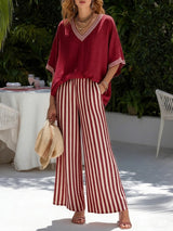 Lorna - Breezy Linen Two-Piece Set
