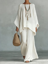 Sanciae - Airy Linen Two-Piece Set