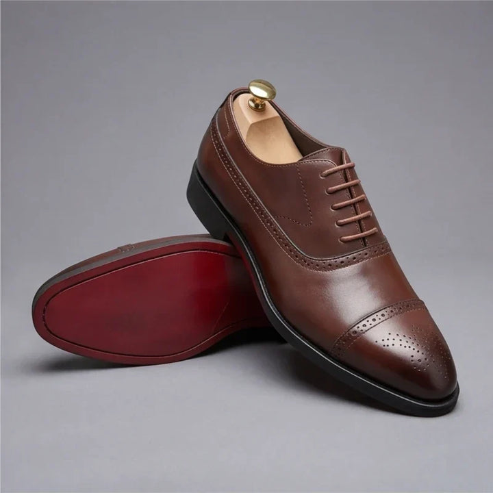 Arvid - Premium Cap-Toe Oxford Shoes