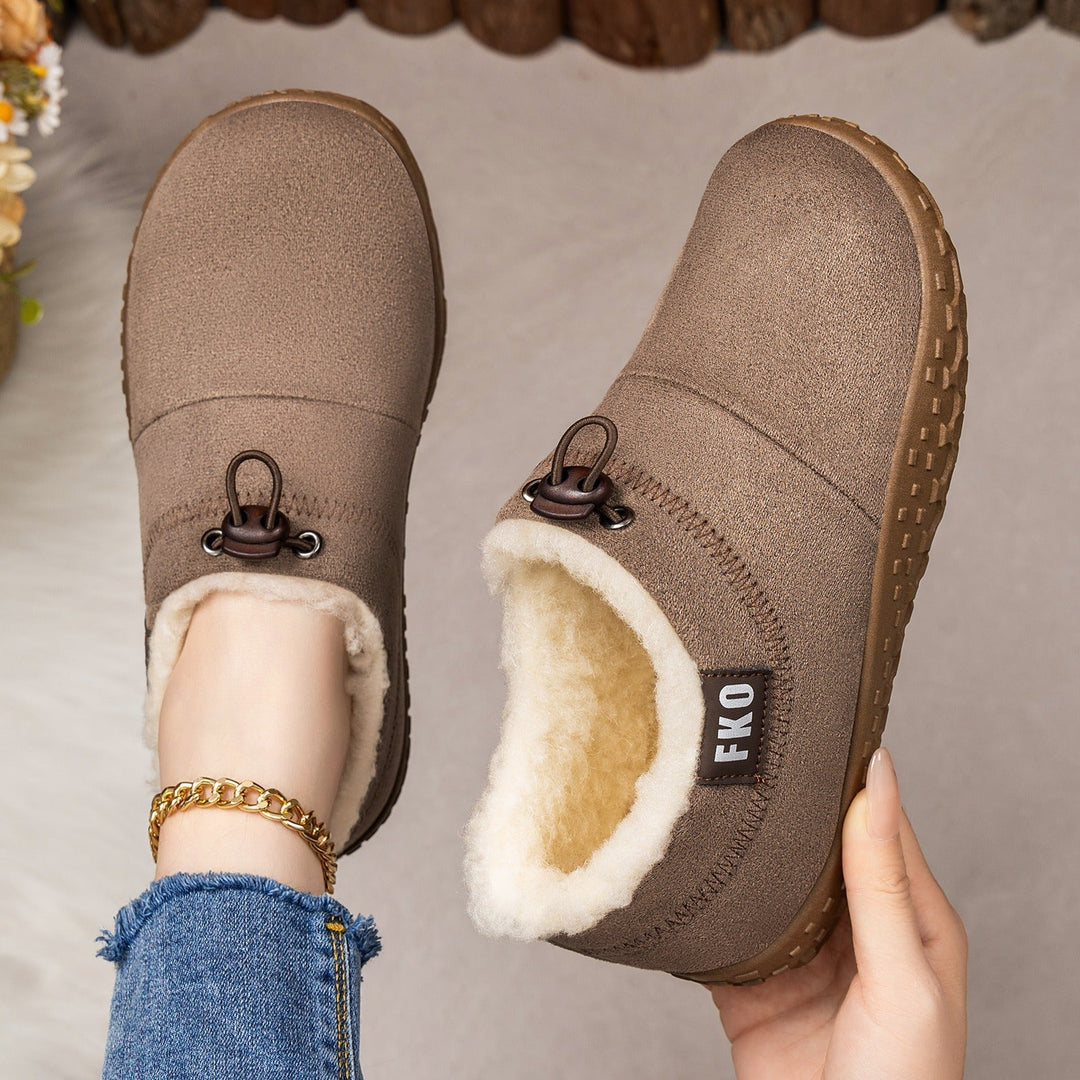 Maike - Ankle-Tie Slippers