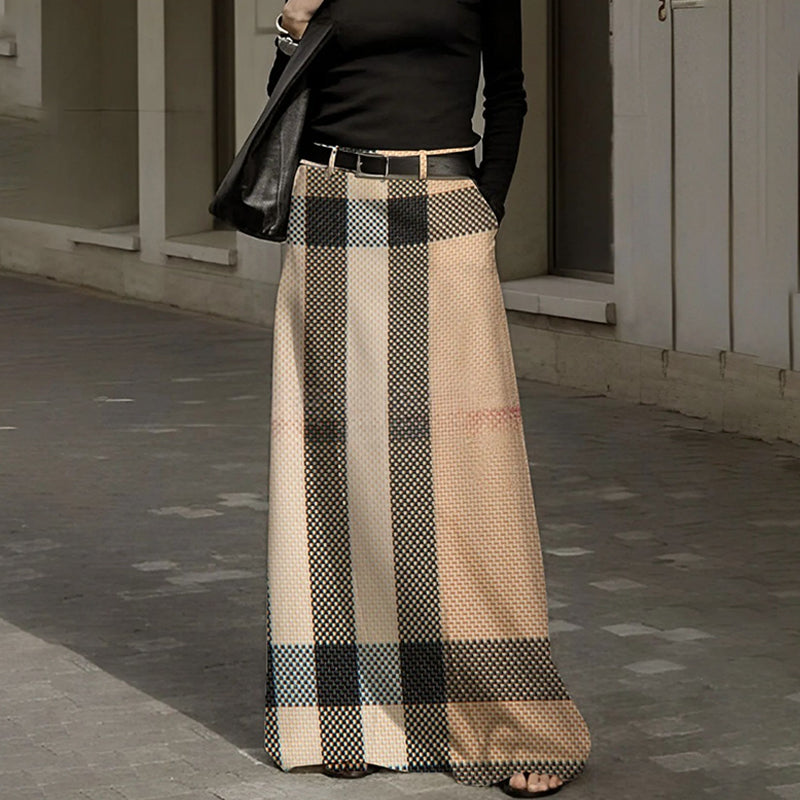 Sorellia - Soft-Touch A-Line Maxi Skirt