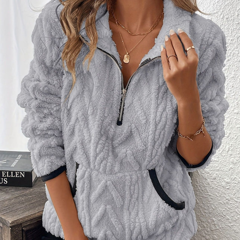 Lurein - Soft-Touch Half-Zip Pullover