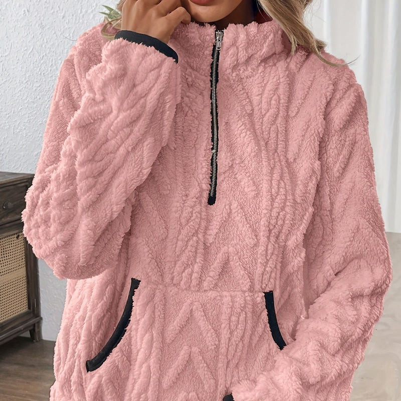 Lurein - Soft-Touch Half-Zip Pullover