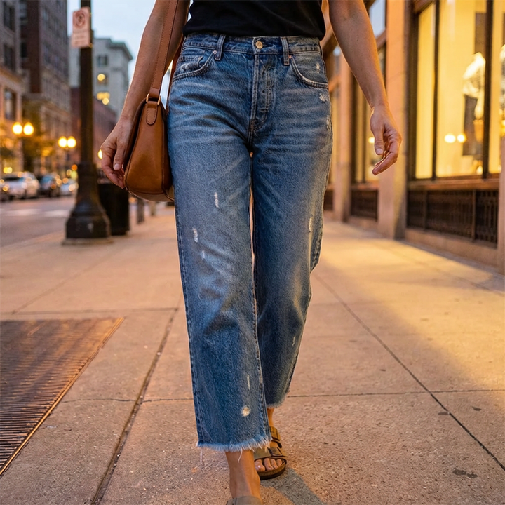 Yarelia - Straight Leg Jeans