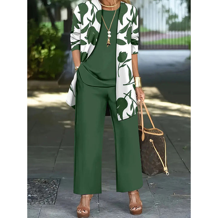 Ursula - Soft-Touch 3-Piece Floral Set