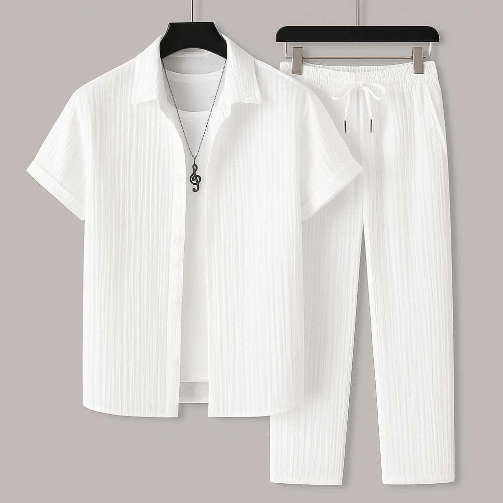 Icarus - Breathable Linen Two-Piece Set