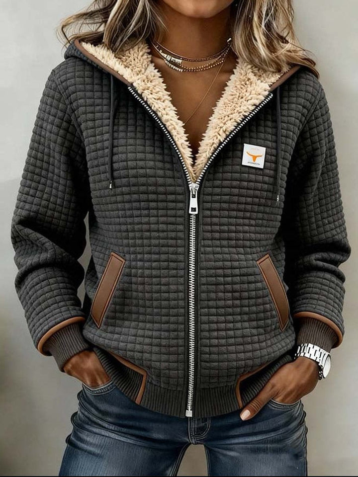 Aisling - Quilted Hooded Jacket